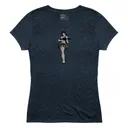 MAGPUL Women's Hula Girl CVC Navy Cotton/Polyester SS T-Shirt, Size: XS (MAG-MAG1180-410-XS) - Magpul Industries