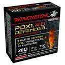 WINCHESTER PDX1 Defender 410Ga 2.5in Buckshot 3 Defense Discs/12 BB Pellets Ammo 10 Round Box (S410PDX1) - Winchester