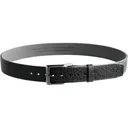 MAGPUL Tejas EL Cibolo Black Bison Hide 1.5in Wide Buckle Closure Belt (MAG1279-001) - Magpul Industries