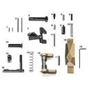 GEISSELE AUTOMATICS AR-15 Ultra Duty Desert Dirt Lower Parts Kit (05-435S) - Geissele Automatics