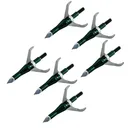 EXCALIBUR X-Act Mechanical 100gr Stainless 3-Blade Broadhead, Set of 2 (6672-x2-BUNDLE) - Excalibur