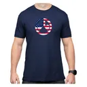 MAGPUL Independence Icon Cotton/Polyester Navy Short Sleeve Shirt (MAG1281-410) - Magpul Industries