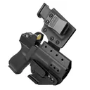 GRITR Appendix IWB Kydex Right Hand Gun Holster for Glock 19 w/ Mag Holder - Gritr