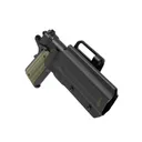 GRITR OWB Kydex Right Hand Pistol Holster Fits Railed 1911 Pistol Models - Gritr