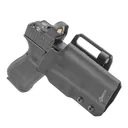 GRITR OWB Kydex Right Hand Gun Holster Compatible with Glock 19 - Gritr