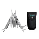 GRITR 13-in-1 Stainless Steel EDC Pocket Camping Multitool w/ Nylon Sheath - Gritr