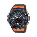 CASIO G-Shock Tactical Mudmaster Analog-Digital Black Watch with Orange Strap (GGB100-1A9) - Casio