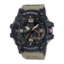 CASIO G-Shock Mudmaster Twin Sensor Watch with Tan Strap (GG1000-1A5) - Casio