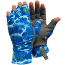 GLACIER GLOVE Ascension Bay Blue Camo Sun Glove (007BC) - Glacier Glove