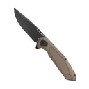 REAL AVID/REVO RAV-3 Steel 3.25in Drop Point Blade Folding Knife (AVRAV3) - Real Avid
