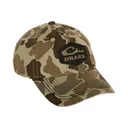 DRAKE Camo Cotton Twill Old School Timber Hex Patch Cap (DH4085-018) - Drake