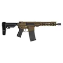 CMMG Banshee MK4 5.56mm 10.5in 30rd Midnight Bronze Semi-Automatic Pistol with Ripbrace (55A420A-MB) - Cmmg