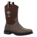 MUCK BOOT COMPANY Men's Chore Western Mid Dark Brown Work Boots (MCHWM90) - Muck Boot Company