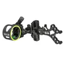 CUSTOM BOW EQUIPMENT Tactic Hybrid 3-Pin 0.019in Bow Sight (CBE-TCH-3-19) - Custom Bow Equipment