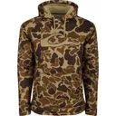 DRAKE Men's LST Silencer Old School Fleece-Lined Hoodie (DW2880-016) - Drake