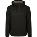DRAKE Men's LST Silencer Black Fleece-Lined Hoodie (DW2880-BLK) - Drake