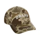 DRAKE Distressed 6-Panel Old School Timber Ball Cap (DH4165-018) - Drake