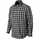 BERETTA Men's Hovis Flex Dark Grey Check Long Sleeve Shirt (LU312T233409R1) - Beretta