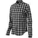 BERETTA Women's Rizza Flex Dark Grey Check Long Sleeve Shirt (LD581T233409R1) - Beretta