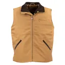 OUTBACK TRADING Sawbuck Canvas Tan Vest (29824-CVS) - Outback Trading