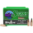 SIERRA 1039 BlitzKing Spitzer BT 20 Caliber .204 39 GR 100 Units Box (1039) - Sierra