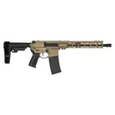 CMMG Banshee MK4 300 AAC Blackout 12.5in 30rd Coyote Tan Semi-Automatic Pistol with Ripbrace (30AB20F-CT) - Cmmg