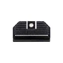NIGHT FISION Optics Ready Stealth Black/Blank Night Sight Set for Springfield Hellcat OSP/XD-S with 507k (SPR-229-248-268-ZGZX) - Night Fision