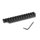 EVOLUTION GUN WORKS HD 0 MOA Picatinny Rail for CZ 452, 453, 511, 512 3/8 (80900) - Evolution Gun Works