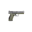 WALTHER PDP Full Size Optic Ready 9mm 4.5in 18rd Two-Tone Green - Frame Semi-Auto Pistol (2858363) - Walther