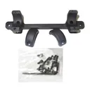 DNZ Game Reaper For Browning A-Bolt 1in Matte Black 1-Pc Hi Base And Ring Combo (12500) - Dnz