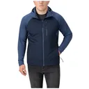 VERTX Men's Manitou Dark Sky/Open Water Blue Hooded Jacket (F1-VTX8855-DSK/OWB) - Vertx
