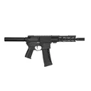 CMMG Banshee Mk4 .22LR 9in 25rd Armor Black Semi-Auto Pistol (22AC40F-AB) - Cmmg