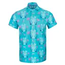 RETRO RIFLE Men's Lobster Blue Button Down Shirt, Large (LOBSTERBLUE-L) - Retro Rifle