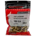 WINCHESTER AMMO Unprimed Cases 350 Legend 100rd/Bag Rifle Brass Cases (WSC350LU) - Winchester