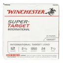 WINCHESTER AMMO Super Target International 12ga 2.75in #7.5 Copper-Plated Lead 25rd/Box Shotgun Shells (TRGT213507) - Winchester Ammo