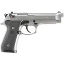 BERETTA 92FS Inox 9mm 4.9in 10rd Dbl/Sngl Pistol (JS92F510) - Beretta
