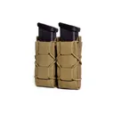 HIGH SPEED GEAR Taco Gen 2 Double Pistol Coyote Brown Magazine Pouch (24PT02CB) - High Speed Gear