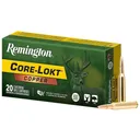 REMINGTON Core-Lokt Copper 270 Win 130 Grain 20rd/Box Rifle Ammo (R27855) - Remington