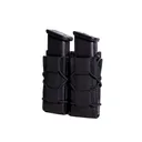 HIGH SPEED GEAR Taco Gen 2 Double Pistol Black Magazine Pouch (24PT02BK) - High Speed Gear