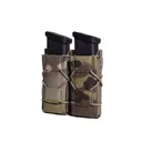 HIGH SPEED GEAR Taco Gen 2 Double Pistol MultiCam Magazine Pouch (24PT02MC) - High Speed Gear