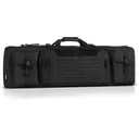 SAVIOR EQUIPMENT Urban Warfare 51in Obsidian Black Double Rifle Case (RB-5112DG-VER2-BK) - Savior Equipment