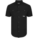 DRAKE Men's Wingshooters Trey Caviar Black SS Shirt (DS2600-CAB) - Drake
