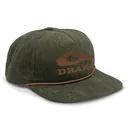 DRAKE X Lost Hat 3D EMB Goat Rope Cord Gator/Rust OSFM Cap (DH4203-GTR) - Drake