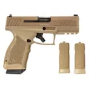 TAURUS GX4 Carry 9mm 3.7in 2x10rd FDE Single-Action Pistol (1-GX4CR94U-10U) - Taurus