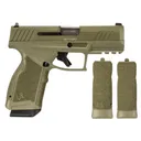 TAURUS GX4 Carry 9mm 3.7in 2x10rd Sniper Green Single-Action Pistol (1-GX4CR94F-10F) - Taurus