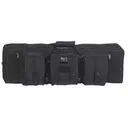 Bulldog Cases Deluxe Double Rifle 42in Black Nylon Rifle Case (BDT37-42B) - Bulldog Cases