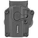 BULLDOG CASES Max Multi-Fit Left Hand Black Polymer Holster w/ Paddle (MX-001L) - Bulldog Cases