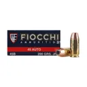 FIOCCHI 45 ACP 200 Grain JHP Ammo, 50 Round Box (45B500) - Fiocchi