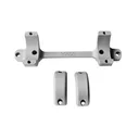 DNZ Game Reaper 30mm Medium Silver 1PC Scope Mount for Tikka T3/T3X (30550S) - Dnz