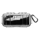 PELICAN 1030 Black/Clear Micro Case (1030-025-100) - Pelican